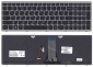 Клавиатура для ноутбука Lenovo G505s Z510 S510 черная с подсветкой c серебристой рамкой код 011223