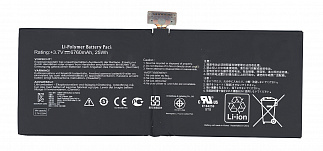 Аккумулятор для планшета Asus C12-TF600T 3,7 6760mAh код 009825