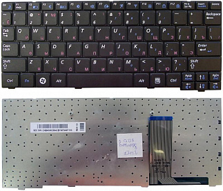Клавиатура для ноутбука Samsung X120 X118 черная BA59-02584C код 002457
