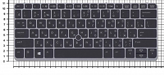Клавиатура для ноутбука HP EliteBook 720 G1 G2 725 G2 820 G1 код 014497