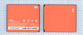 Аккумулятор для сотового телефона Xiaomi BM41 Hongmi 1S, Mi2a, Redmi 1S 3,8V 2050mAh код 016513