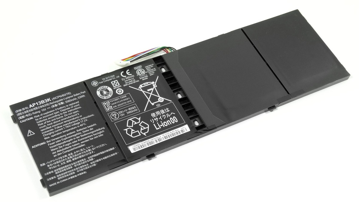 Аккумулятор для ноутбука Acer AP13B3K 15V 3560mAh код mb010162