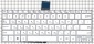 Клавиатура для ноутбука Asus AEEX8E0110, X200CA X200 X200L X200LA X200M X200MA Белая код TOP-99926W
