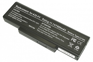 Аккумулятор для ноутбука Asus A32-F2, A32-F3, A33-F3 11,1V 7800mAh код mb004564