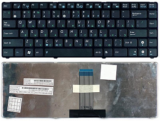 Клавиатура для ноутбука 04GNUP2KRU10-3, MP-10B93SU-528, Eee PC 1201, 1215, 1225, U20 код mb002487