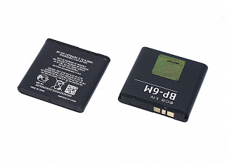 Аккумулятор для сотового телефона Nokia BL-6M 3,7V 1070mAh код mb066523