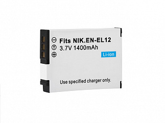 Аккумулятор для фотоаппарата Nikon EN-EL12 3,7V 1400mAh код mb077161