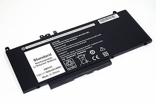 Аккумулятор для ноутбука Dell Latitude E5470, E5570, 6MT4T 7,6V 46Wh (6000 mAh) код mb064913