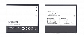 Аккумулятор для сотового телефона Alcatel CAB32E0000C1, TLIB5AF, TLIB32E 3,7V 1800mAh код 016439