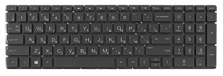 Клавиатура для ноутбука HP 250 G7 255 G7 256 G7 черная код mb075495