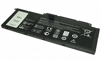 Аккумулятор для ноутбука Dell Inspiron F7HVR 15-7537, 17-7737 14,8V 58Wh код 021233