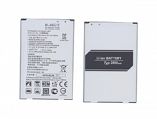 Аккумулятор для смартфона LG BL-46G1F 3,85V 2800mAh код mb062244