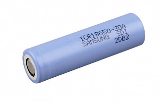 Аккумулятор (элемент питания) Samsung 3,7V 3000mAh код ICR18650-30A