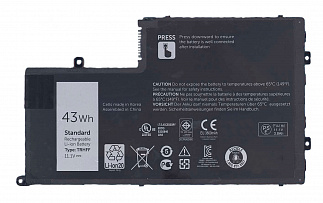 Аккумулятор для ноутбука Dell 1V2F6, TRHFF 11,1V 43Wh код mb013948