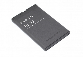 Аккумулятор для сотового телефона Nokia BL-5J 3,7V 1320mAh код 101929