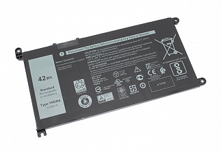 Аккумулятор для ноутбука Dell Inspiron 14 5482 5485, YRDD6, 11,4V 42mAh код mb087994