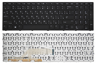 Клавиатура для ноутбука HP Probook 450 G5, 455 G5, 470 G5 черная с рамкой код KBDHP163