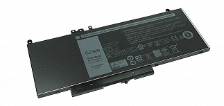 Аккумулятор для ноутбука Dell Latitude E5470, E5570, 6MT4T 7,6V 62Wh код mb019701