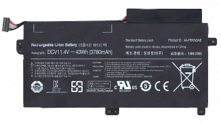 Аккумулятор для ноутбука Samsung AA-PBVN3AB, BA43-00358A 11,4V 43Wh код mb011493