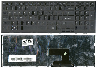 Клавиатура для ноутбука Sony VAIO VPC-EH серии с рамкой код mb002933